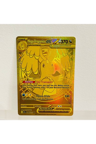 Choice E-295-217 Mega Gengar ex 284/217 English Card Holographic Foil Texture...