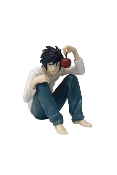 BANDAI 1pcs-opp Anime Death Note Character Sitting Position Light Yagami L De...