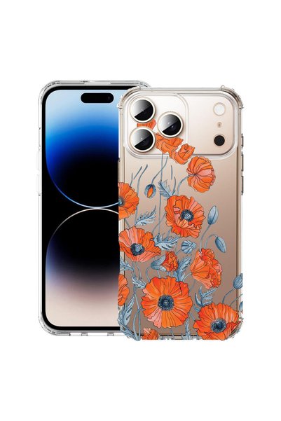 bestcase Husă Anti Shock Case For Apple iPhone 18 Pro | iPhone 17 Pro, Floral...