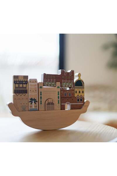 Other Traditional Architecture: Wooden Balancing and Assembling Game