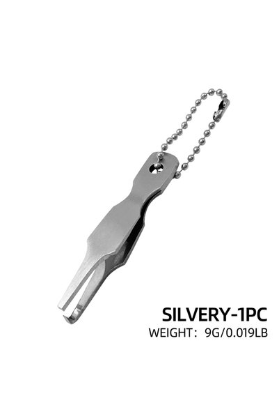 Choice Silver-1pc ShareShark Stainless Steel Lure Ring Loop Opener Luya Fishi...