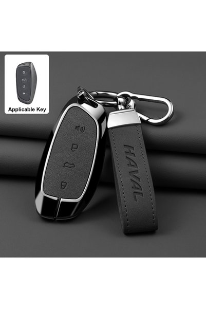 Choice C -2 Car Zinc Alloy Leather Key Case Cover for Great Wall Haval H6 202...