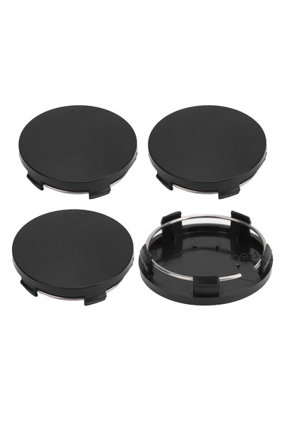 Choice Black-4pcs 4Pcs 60mm ABS Universal Wheel Hub Center Caps Snap-in Cover...