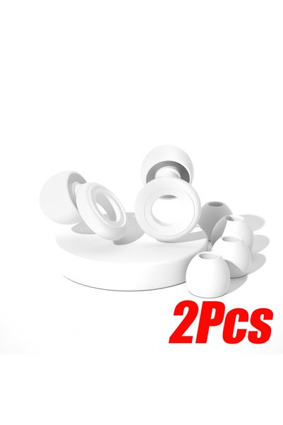 Choice 2Pcs White Loop Ear Plugs Sleeping Noise Canceling Ear Plugs Waterproo...