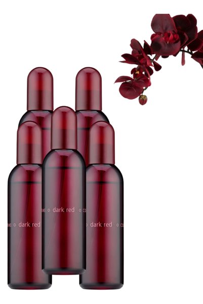Colour Me 5 قطع عطر أحمر داكن 100 مل