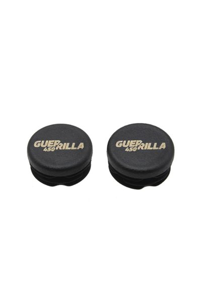Choice Black For LOGO Motorcycle Accessories Frame Hole Cover Caps Plug Decor...