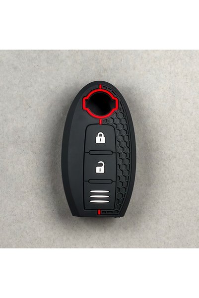 Choice 3 Buttons 1PC Keychain Silicone Car Key Case for Nissan Qashqai Pulsar...