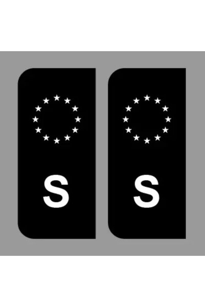 Choice 11 2Pcs/Set License Plate Waterproof Stickers, Scratch Resistant Decal...