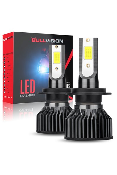 Choice H7 2PCS Mini H7 LED Car Headlight Bulbs CANBUS 30000LM For Car H11 H4 ...