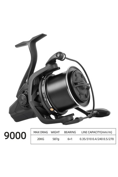 Choice 7 9000 Series 7BB Big Spinning Fishing Reels Max Drag 20KG Powerful Sa...