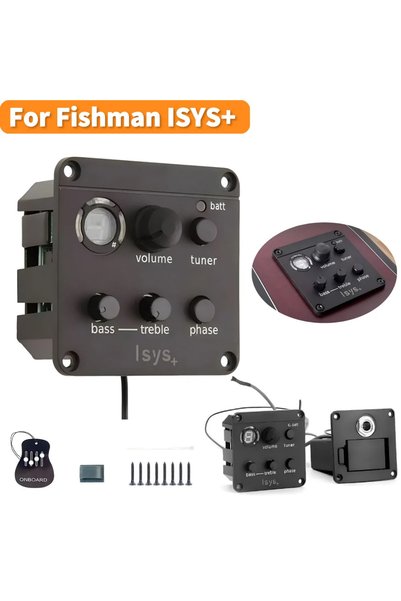 Choice صندوق معادل صوت كهربائي متوافق مع جهاز التقاط الصوت لغيتار Fishman ISY...
