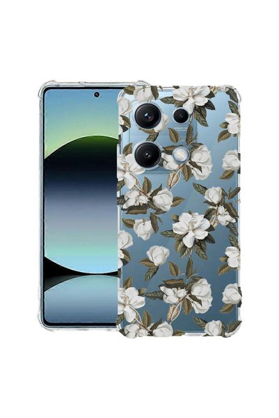 bestcase Husă Anti Shock Case For Xiaomi Redmi 17, Floral - Pastel Magnolia F...
