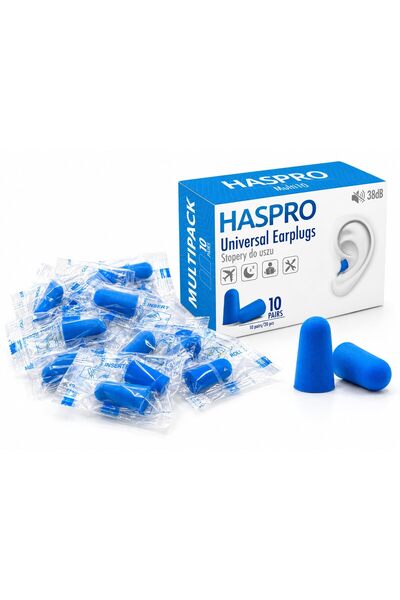 Haspro Ultra Soft Foam Earplugs, Best Earplugs for Noise Canceling, Snoring, ...
