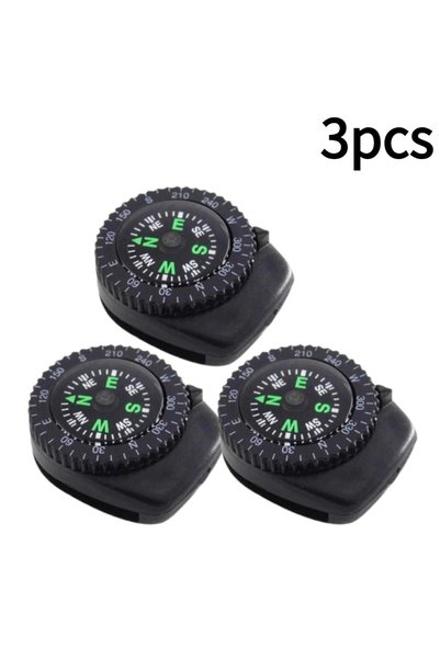 Choice 3pcs Portable Compass Outdoor Gadget Navigation Hiking Camping Oriente...
