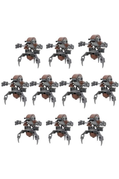 Choice Parper Instruction 10 Set 10Set Moc Space Destroyer Droideka Sets The ...
