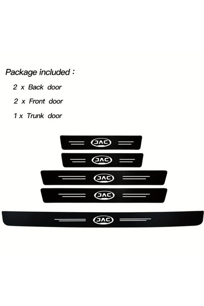 Choice 5Pcs for JAC Refine J3 J4 J7 JS2 JS3 JS4 KR1 S2 S3 S4 S5 S7 Carbon Fib...