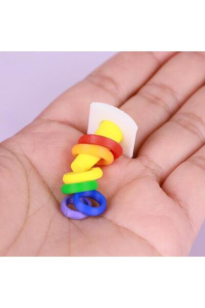Choice 2 Sets 【M】2 Sets Dollhouse Early Learning Rainbow Stacking Toys Puzzle...