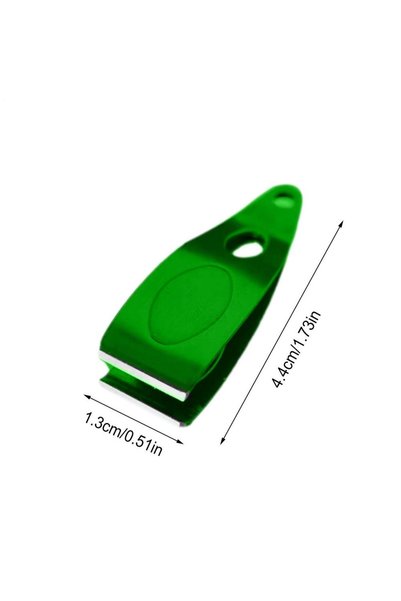 Choice Green 1pc Portable Fishing Line Cutter Nylon Carbon Wire Line Cut Plie...
