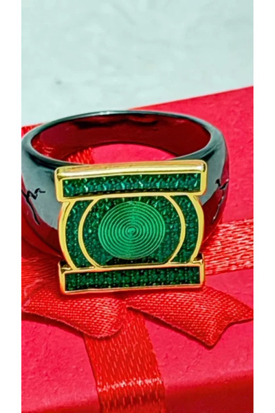 BANDAI With Gift Box Inner Diameter 22mm New TV John Stewart Green Lantern Ri...