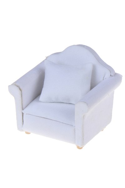 Choice A4 Mini Dollhouse Furniture Sofa with Pillow Set Simulation 1:12 Minia...