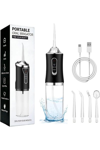 OEM Portable Dental Water Flosser Electric Flossers for Teeth Cordless Oral W...