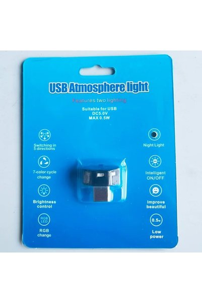 Choice Type-C Mini TYPE-C/USB LED Atmosphere Light Car Light Ambient Night Li...