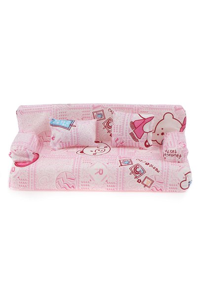 Choice A5 Mini Dollhouse Furniture Sofa with Pillow Set Simulation 1:12 Minia...