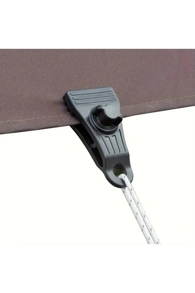 Choice black Tent Clips & Carabiner Set, Windproof Reinforced Clamps for Cano...