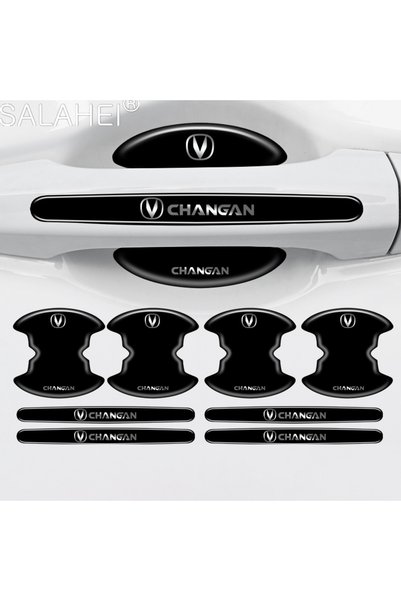 Choice 8PCS 8PCS Car Door Handle Sticker Car Door Bowl Handle Protector For C...