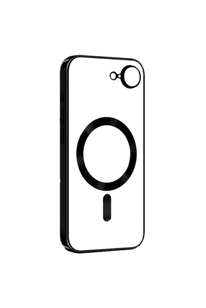 FONIX Husă tip MagSafe compatibilă cu Apple iPhone 16e, placare electroplasti...