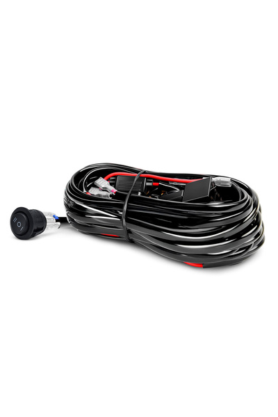 Choice LED Light Bar Wiring Harness Kit, 480W 2 Leads 18 AWG LED Wiring Harne...
