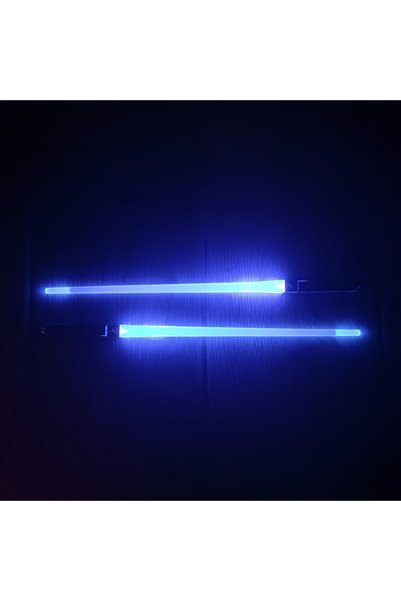 Choice Blue Lightsaber Chopsticks Outdoor Night Camping Picnic Lighting Chops...
