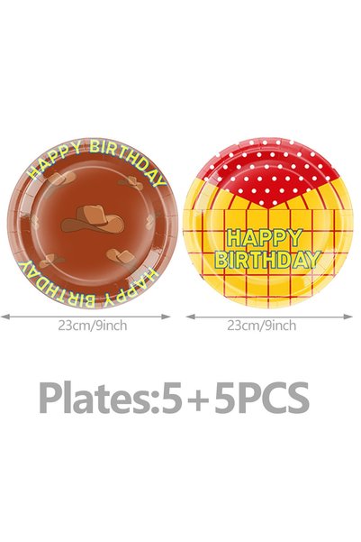 Choice 10pcs Mix 9inch Toy Themed Birthday Party TablewareSet Cup Plate Paper...