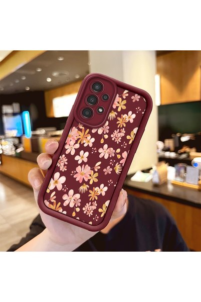CHICASELUX غطاء عالي الجودة متوافق مع هاتف Samsung Galaxy A13 4G، بتصميم زهور...