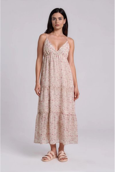 Marilyn Boutique Φόρεμα Τιράντα Κρουαζέ Maxi