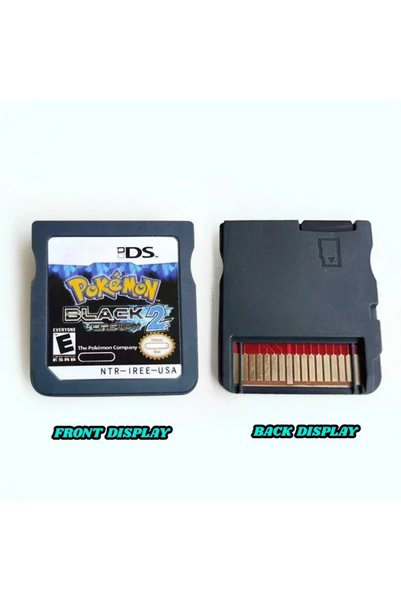 Choice BLACK 2 no box Pokémon Game Card Black and White 1 2 Combined Card Car...