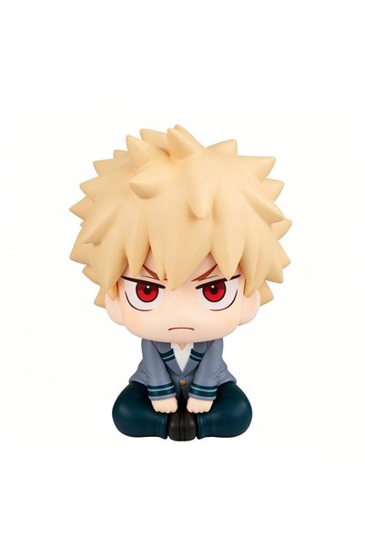 Choice D بدون علبة، نسخة Q من شخصيات أنمي "My Hero Academia" المصنوعة من مادة...
