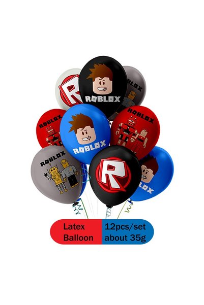 Choice Balloon 12pcs Robot Cartoon Printed Balloon for Holiday Celebration Pa...