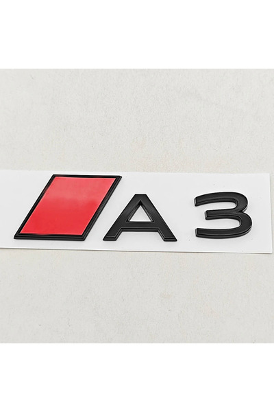 Choice NEW A3 Black NEW 3D ABS Car Styling Logo A3 A4 Q3 Q5 Rear Trunk Badge ...