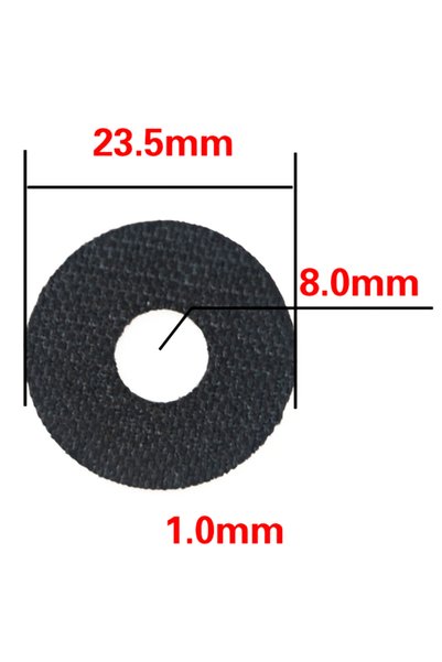 Choice 23.5x1mm Reel Brake Pads For Revo For TATULA Max Carbon Cloth Fiber Mu...