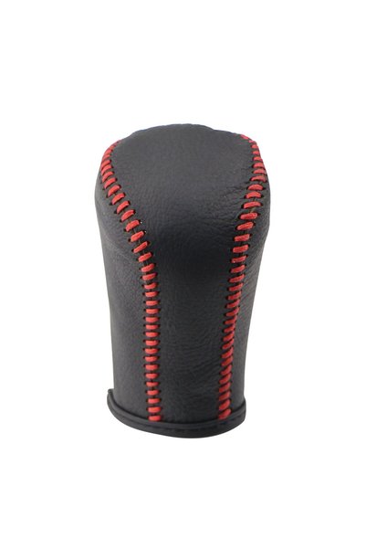 Choice Red Leather Gear Shift Knob Cover for Toyota Corolla Rav4 Rav 4 2014-2...