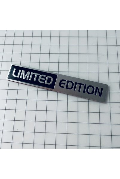 Choice Limited-Left-MTTZ049 3D Metal Aluminium Silver Black Logo LIMITED EDIT...