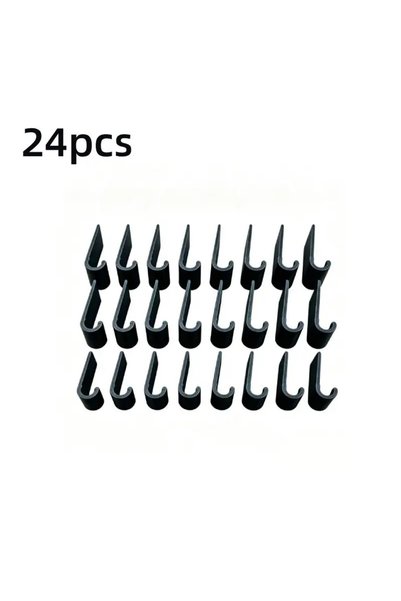 Choice 24pcs 24pcs Car Dashboard Cable Clip, Compatible with 3.4mm Wire Diame...