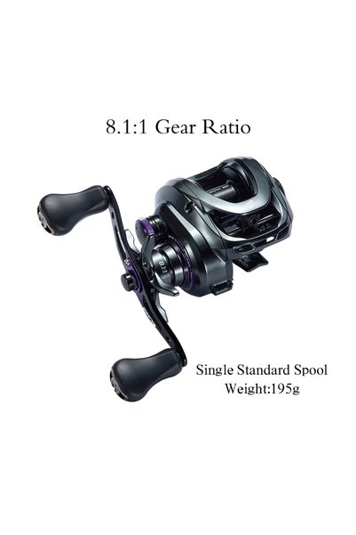 Choice بكرة صيد SOLOKING GKA200 Pro Baitcaster أحادية البكرة 8.1 لليد اليسرى،...