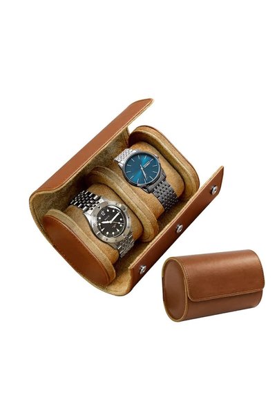 Arabest Watch Box, Watch Case, 2 slot Watch Roll Travel Case, Advanced Leathe...