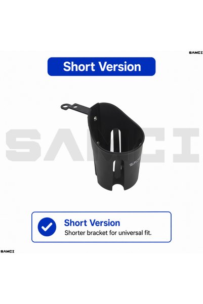 Choice Short Version Motorcycle Universal Water Cup Holder Riding Accessories...