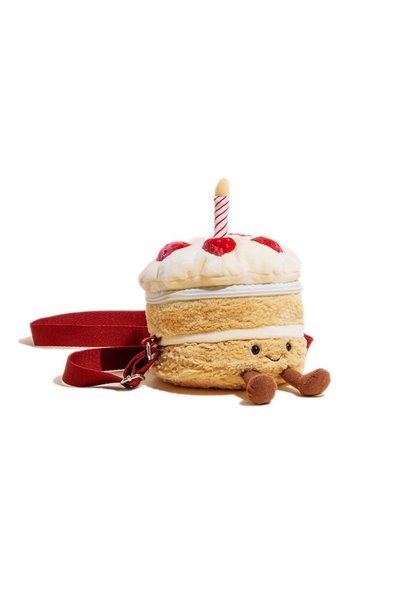 Choice 21cm WHITE 21cm Strawberry Cake Shoulder Bag Plush High Quality Sweet ...