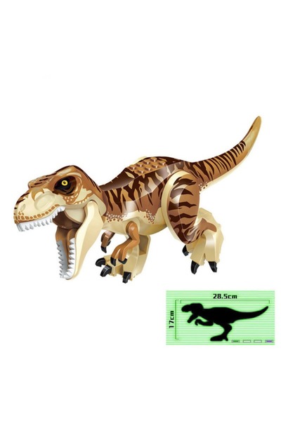 Choice 11 New Plastic Dinosaur Building Blocks Multicolor Assemble Prehistori...