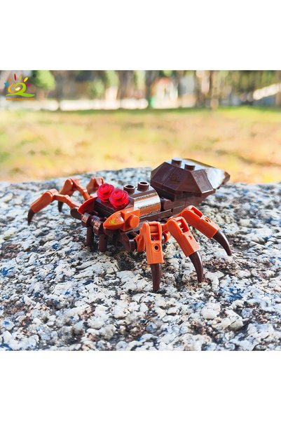 Choice NO.2 HUIQIBAO Creative Moc Insect Building Blocks Bee Dragonfly Ant Ma...