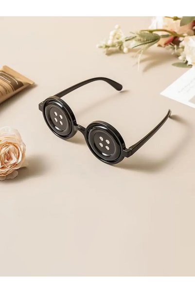 Choice B One Pair of Button-Up Glasses, Halloween Costume Accessories, Party ...